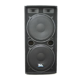 Pair Dual 15 PA DJ Speakers 1000 Watts Pro Audio New