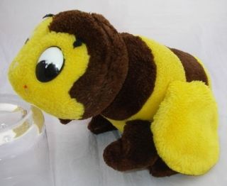 1976 Vintage Dakin Plush Bumble Bee Baby Toy Stuffed