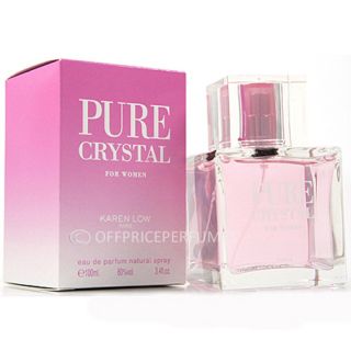  " Pure Crystal" Karen Low Perfume 3 4 oz EDP "