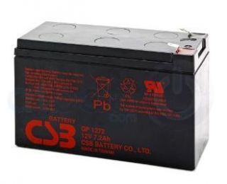 CSB GP1272 12V 7 2 AH Sealed Lead Acid Battery w F2 Terminal