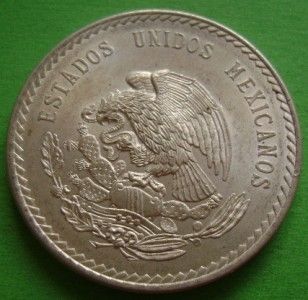 1948 cuauhtemoc indian chief silver mexican coin