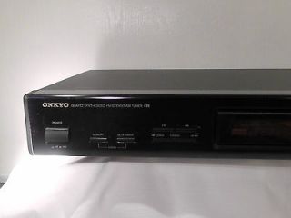 ONKYO FM STEREO/AM TUNER R1. MODEL T 403. MADE IN JAPAN
