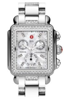 MICHELE Deco Diamond Day Customizable Watch