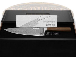  Tree Brand Rose Damascus Kitchen Chefs Pocket Knife Knives