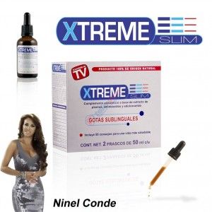Xtreme Slim weight loss drops 2 bottles each 60 ml. alcachofa, abexine