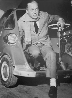 BMW Isetta 007 James Bond Movie Actor Curd Jurgens