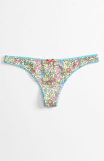 Make + Model Stretch Cotton Thong (5 for $25)
