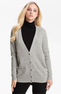  Collection Mix Knit Cashmere Cardigan