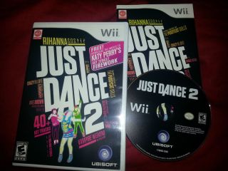 Just Dance 2 Wii 2010 Complete with Case and Manual