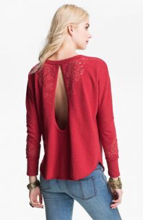 Free People Cozy Embellished Pullover