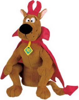 Scooby Doo Great Dane Dog Devil in Red Cape Tail Cute L