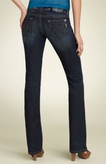 MEK Denim Easton Bootcut Stretch Jeans (Dark Blue)