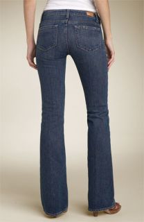 Paige Hollywood Hills Bootcut Stretch Jeans (Dark Clean Wash)