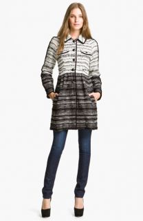 Mcginn Hilary Colorblock Tweed Coat