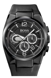 BOSS Black HB2005 Chronograph Rubber Strap Watch