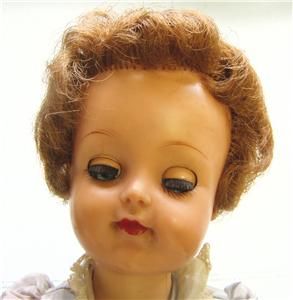 vintage 1954 56 ideal posie walker crier doll