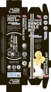 This listing is for a new Peekaboo Platinum Pole Dance Kit.