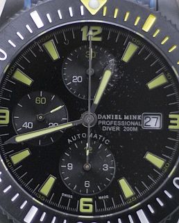 Daniel Mink Professional Divers Watch 6323 7750cm YL