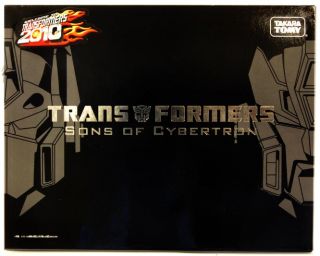 Transformers Sons Of Cybertron Optimus Prime & Rodimus Clear Set
