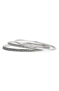 Lois Hill Textured Bangles (Set of 3)