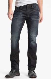 Buffalo Jeans Six Slim Straight Leg Jeans (Veined/Dirty) (Online Exclusive)