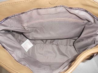 Cynthia Rowley Handbag Mushroom Taupe Quilted Leather Hobo Bag Jolie $