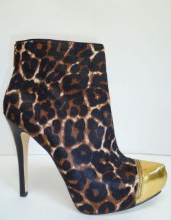 NEW Michael Kors Cynthia Leopard Cheetah Boots HOT Sz 8.5 US/38.5EU