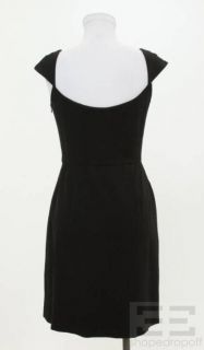 Cynthia Cynthia Steffe Black Cap Sleeve Dress Size 4