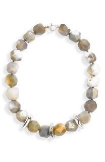 Simon Sebbag Organic Botswana Agate Necklace ( Exclusive)