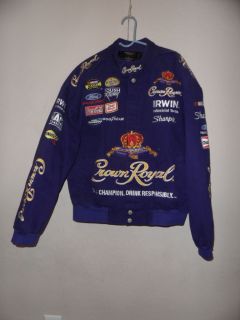 Crown Royal Racing Jacket Gently Used