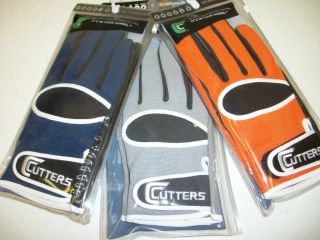 Cutters 017 Adult Football Gloves Original Receiver XL XXL New