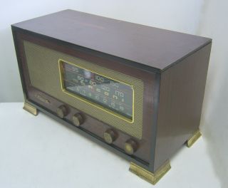 1950s Nostalgia Marconi Model 399 Tube Radio Works