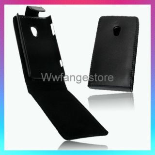 Flip Leather Pouch Case for Sony Ericsson Xperia X10