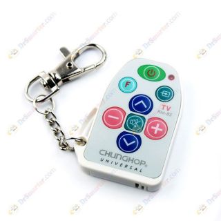 Keys Universal IR Mini TV Spy Remote Control Keychain