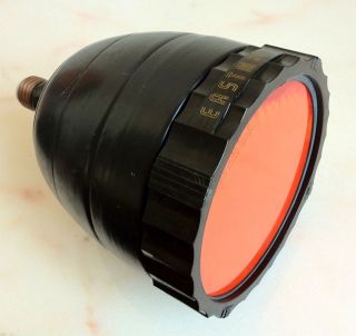 Vintage Eastman Kodak Darkroom Lamp with Wratten Safelight Series 2
