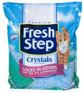 Fresh Step Cat Litter, Crystals, 4 Lbs. 03073  Clorox Company