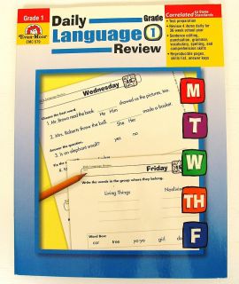 Daily Language Review Grade 1st Teacher Resource Lessons Reproducible