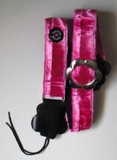 Daisy Rock Deluxe Guitar Strap in Pink Fur New