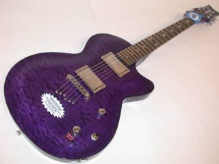 Daisy Rock Rock Candy Special Purple Velvet Guitar New