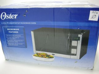 Oster OGG61403 1 4 Cubic Feet Microwave Oven Stainless Steel 1200W