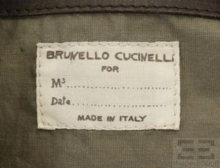Brunello Cuccinelli Light Brown Suede Flap Handbag