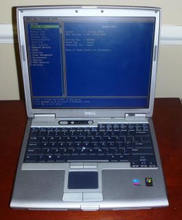 Dell Latitude D610 Laptop 14 Super XGA+ 1.86GHz CPU 1GB RAM Intel