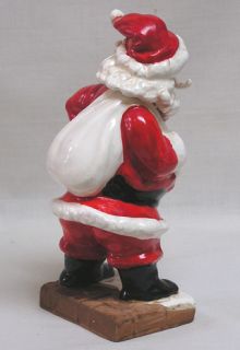 Vintage Christmas Tall Santa Claus Figurine Made in Japan Circa 1950s