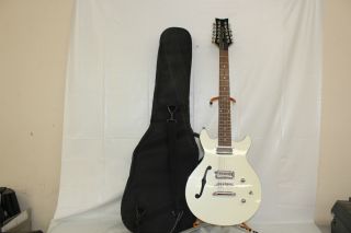 Daisy Rock Retro H 12ST California USA Electric Guitar 12 String Cream