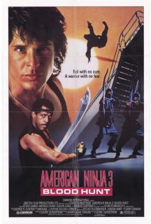 American Ninja 3 Blood Hunt Style A 27 x 40 Inches   69cm x 102cm