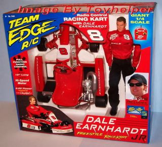 Dale Earnhardt Jr 18 Figure R C Race Car Go Kart Playset