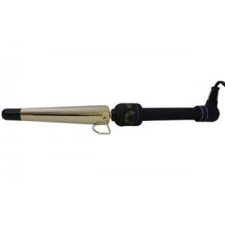 Hot Tools Grande Tapered Hair Curling Iron Gold Black 3 4 to 1 1 4