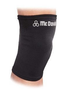 McDavid 510R M Elastic Knee Support Brace Sleeve 9 Black Level 1
