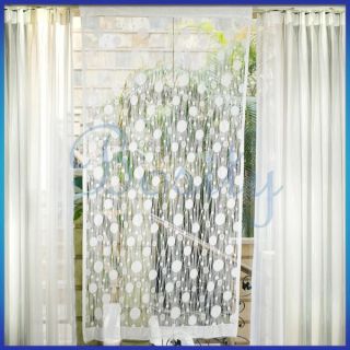Circle Tassel String Door Curtain Window Room Divider Home Decor
