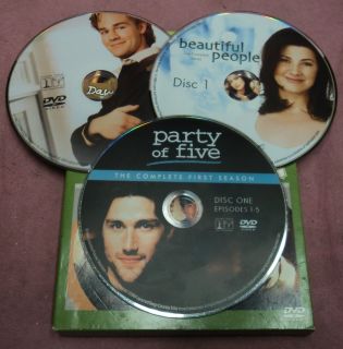 Coming Of Age Drama TV DVD Set Dawsons Creek Beautiful People Party Of